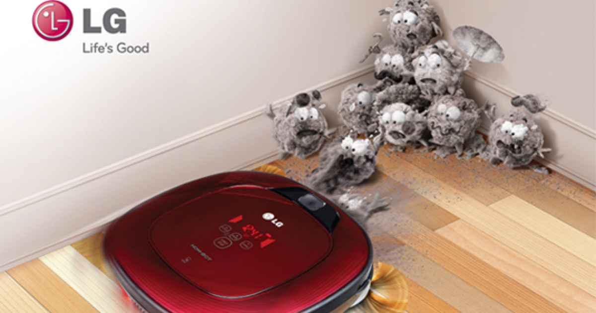 LG  ＨＯＭ－ＢＯＴスクエア Watch out iRobot, LG is looking to totally clean up with the Hom